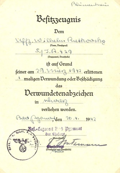 © Thomas Wilhelm Schwarzer, Friedberg in Hessen